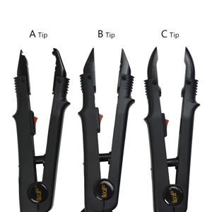 1Pc 헤어 익스텐션 퓨전 아이언 EU /US 플러그 JR-611 A/B/C 팁 일정한 온도 열 커넥터 완드 케라틴 용융 도구