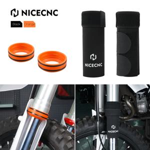 NICECNC KTM EXC 300 프론트 포크 소켓 가드 머드 스크레이퍼 (KTM EXC-F 350 SX 125 SXF 450 XC XCW Husqvarna TE 300 Sherco SE 300 호환)