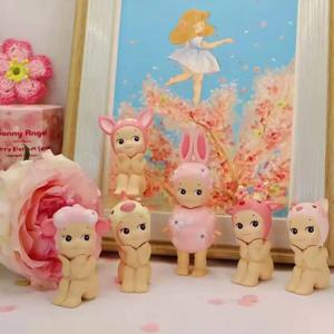 소니 엔젤 벚꽃 시리즈 블라인드 박스 장난감 미스터리 박스 귀여운 행운의 인형 장식 수집 모델 커플 선물