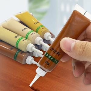 25g 다채로운 목재 수리 페이스트, 다목적 바닥 흠집 페인트 수리제, 테이블 오크 캐비닛용, 목재 가구 흠집 채우기