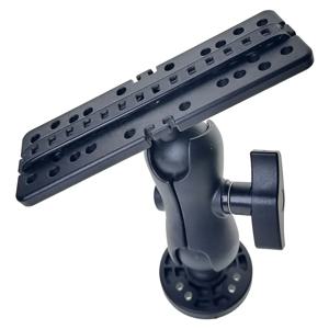 1/2Pcs 카약 회전 전자 어군 탐지기 마운트베이스 해양 보트 딩기 카누 Fishfinder GPSMAP 플레이트 서포터