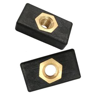 2/6/8Pcs 카약 사이드 마운트 슬라이드 트랙 레일 Silders 낚싯대 폴 홀더 장착베이스 슬라이딩 너트