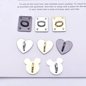 1pc 자기 접착제 금속 심장 전화 매력 홀더 휴대 전화 케이스 손가락 반지 스탠드 후크 버클 매력 걸쇠 액세서리 새로운