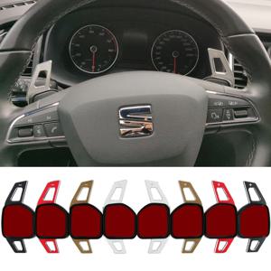 자동차 스티어링 휠 DSG 시프트 패들 확장 스티커 좌석 Alhambra Ateca Leon 5F FR Tarraco Ibiza 6P Cupra ST 액세서리