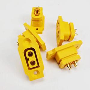 5pcs / 10pcs XT60E-F 암 플러그 대용량 금/황동 Ni 도금 커넥터 RC 모델 용 전원 배터리 연결 어댑터