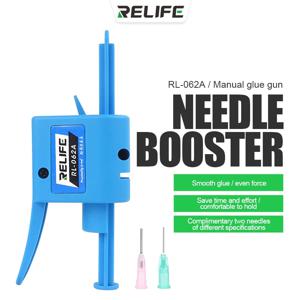 RELIFE RL-062A RL-062B RL-062C 10CC 주사기 오일 용접 페이스트 플럭스 추진 도구 용 수동 접착제 바늘 부스터 슈트