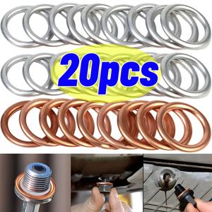 자동차 오일 팬 드레인 개스킷 배수 볼트 패드, 알루미늄 구리 오일 드레인 플러그 개스킷 교체 액세서리, 폭스바겐 아우디용