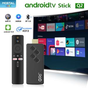 Mortal Android 14 Mini TV Stick Q2 16GB 쿼드 코어 Allwinner H313 새로운 Wifi6 BT5.0 글로벌 스트리밍 스마트 TV 박스 VS Fire TV Stick
