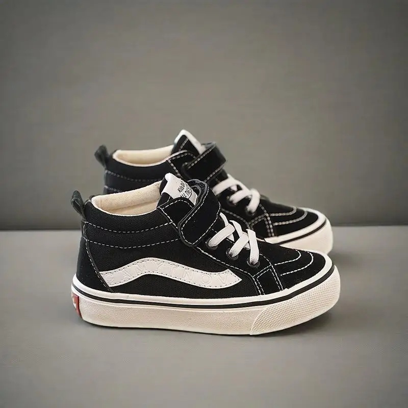 어린이 캔버스 키즈 신발 소년 소녀 패션 운동화 캐주얼 신발 하이틴 편안한 바닥 스포츠 운동화 어린이 새 캔버스