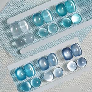 1-12pcs TC 여름 푸른 유리 구슬 고양이 눈 젤 매니큐어 플래시 화이트 스파르 누드 컬러 자석 네일 아트 젤 살롱 크리스마스 손톱