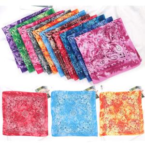 패션 unisex 남성 여성 두건 헤어 밴드 카우보이 남성 바이커 스포츠 머리 장식 손목 헤어 랩 단면 헤드 랩 스카프 페이즐리