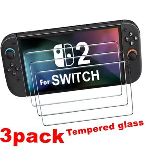 닌텐도 스위치 OLED용 강화유리 3개, 닌텐도 스위치 2 스위치 라이트 보호필름 3개