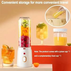 500ML 휴대용 전기 블렌더 40W USB 충전식 무선 Juicer 스무디 밀크 쉐이크 주스 음식에 대 한 높은 강력한 Juicer 컵