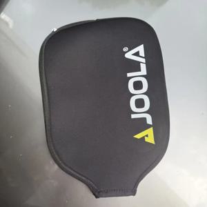 JOOLA Pick 라켓 커버 기본 충돌 방지 지퍼 포함 블랙 고탄성 단순 보호 커버