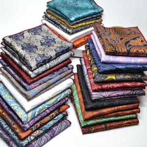 남성용 포켓 타월 한국 버전 캐슈 플라워 작은 정사각형 수트 손수건 다용도 드레스 24*24cm