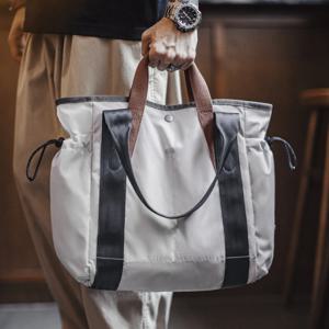 마덴 빈티지 남성용 방수 토트백 대용량 숄더백 출퇴근용 노트북 가방 다용도 핸드백 여행용