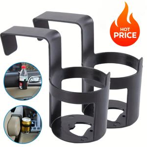 2개입 음료 머그컵 차량용 홀더; 더블 디럭스 음료 머그컵 차량용 홀더 세트 - 차량용 완벽한 컵 홀더;
