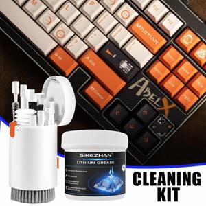아이폰 포트, 에어팟, 키보드 및 키캡 제거를 위한 20/32-in-1 다기능 딥 클리닝 키트 - 정밀 도구