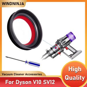 다이슨 V10 SV12 진공청소기 쓰레기통 상단 고정 씰링 링 부품 (T8 스크루드라이버 포함 먼지통 교체 부품)