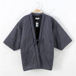 남성용 새로운 한텐 재킷 전통 일본 카디건 코트 사무라이 겨울 기모노 유카타 아시아 홈웨어 의류 하오리 여성용