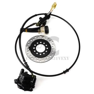 카트 160mm 풋 레버 유압 디스크 브레이크 키트, 168cc 카트 ATV 4 피트 오프로드 차량 액세서리에 적용 가능