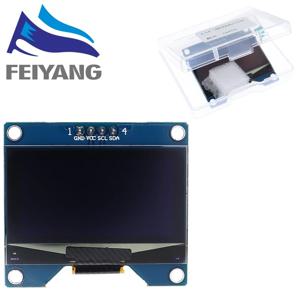1.54 인치 4PIN 흰색 파란색 OLED 스크린 모듈 SSD1309 드라이브 IC CH1116 SPI 인터페이스 128*64 호환