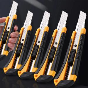 대형 다용도 칼, 무거운 스테인레스 스틸, 두꺼운 다목적 벽지, 칼 도구, 문구, 익스프레스 커팅 용품
