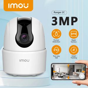 IMOU Ranger 2C 3MP Wifi 카메라 양방향 대화 감시 보안 360 °   커버리지 보호 야간 투시경 스마트 추적 카메라