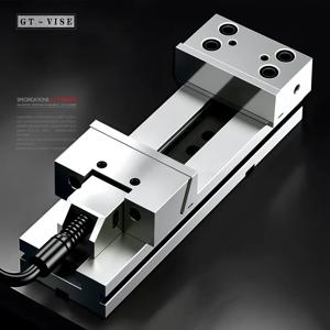 CNC 머시닝 센터 선반 및 밀링 기계용 머신 바이스, GT100x100, GT125x150, 4/5 인치 정밀 데스크탑 바이스