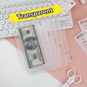 A6/A6/A7 바인더 인덱스 디바이더 루스리프 노트용 인덱스 페이지 디바이더 페이지 문서 파일링 백 문구 사무용품