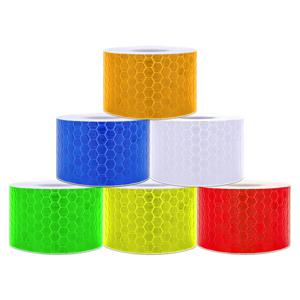 솔리드 컬러 반사 스티커 성격 방수 자동차 클래스 수정 경고 표지판 안전 반사 스트립 강조