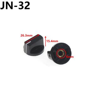전위차계 베이클라이트 손잡이 JN-33 JN-32 구리 코어 구멍 6mm 기어 스위치 캡