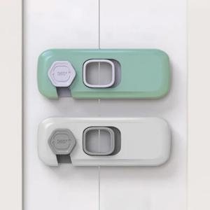 다기능 어린이 안전 보호대, 아기 캐비닛 잠금 장치, 냉장고 서랍 캐비닛, 냉장고 문짝 잠금 장치, 1PC