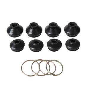 ATV 이동 카트 버기 쿼드 자전거 턴 타이로드 엔드 볼 조인트 부품에 대 한 스냅 링과 4 Pcs 범용 먼지 보호 고무 커버