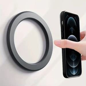 마그네틱 링 거치대, 아이폰 16, 15, 14, 13 범용 벽 휴대폰, 슈퍼 자석 거치대, 맥세이프용 자동차 휴대폰 스탠드