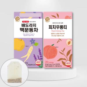 송원 우리차 배도라지 맥문동차 20T+피치우롱티 20T