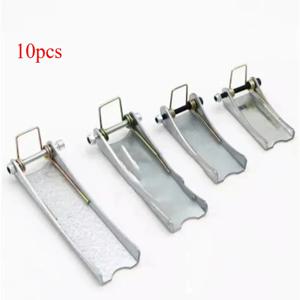 10pcs 전기 호이스트 후크 안전 버클 0.5T-20T 안티 릴리스 후크 클램프, 크레인/전기 호이스트 용 드롭 행거 안전 장치