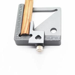 높이 게이지 깊이 알루미늄 합금 DIY 목공 테이블 톱 높이 측정 도구