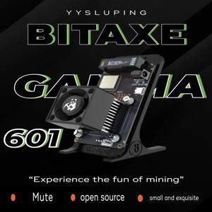 공장 도매 2025 최신 YYSLuping Bitaxe Gamma 601 1.2th/s 18W 오픈 소스 비트코인 채굴기 전원 공급 장치 포함