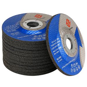 SIFANG 115x6mm 금속 앵글 그라인더 스테인레스 스틸 커팅 휠 섬유 그라인딩 시트 강화 수지 그라인딩 휠 블레이드