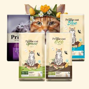 [뉴트리나]프라임캣 에코 그린 15kg 블루 20kg 고양이사료 대용량 길고양이사료 길냥이밥 뉴트리나