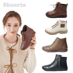 [슈리오]25FW 슈리오 겨울신발 특가전 방한 기모 스니커즈 부츠 단화 털신 앵클 더스트백 덧신 증정