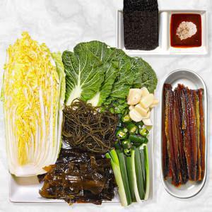 (신선집중) 구룡포 황제 과메기 기장 물미역 해초+야채 풀세트 10마리 20쪽+사은품 비빔야채 증정