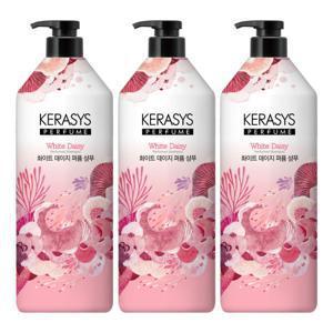 케라시스 케라시스 퍼퓸 화이트 데이지 샴푸/린스1L 3개 / 그린릴리 바이올렛