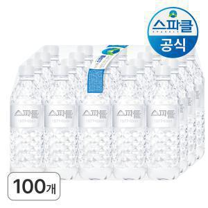 [스파클]스파클생수 500ml 100병 도착보장 / 무라벨생수