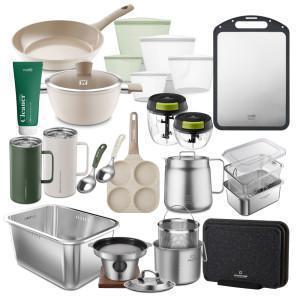 (18%중복+5%결제할인+2개무배)바겐슈타이거 블랙홀특가 인기 주방용품 모음/조리도구 냄비 프라이팬