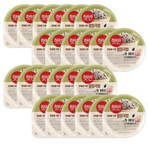 햇반즉석밥 매일 찰잡곡밥 210g 24개