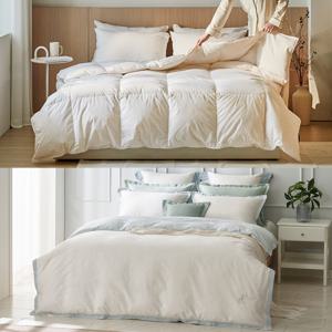 [호텔패키지]사르르 사계절/한겨울 폴란드 구스이불+클라르 이불커버세트 싱글/퀸/킹