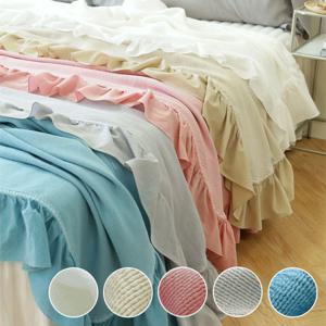 [바이지미]챠르르 풍기인견 프릴 여름이불-5color싱글