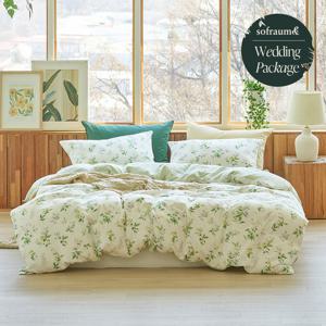 [웨딩패키지] 폴란드 구스이불 로벨리아 풀세트 싱글/퀸/킹